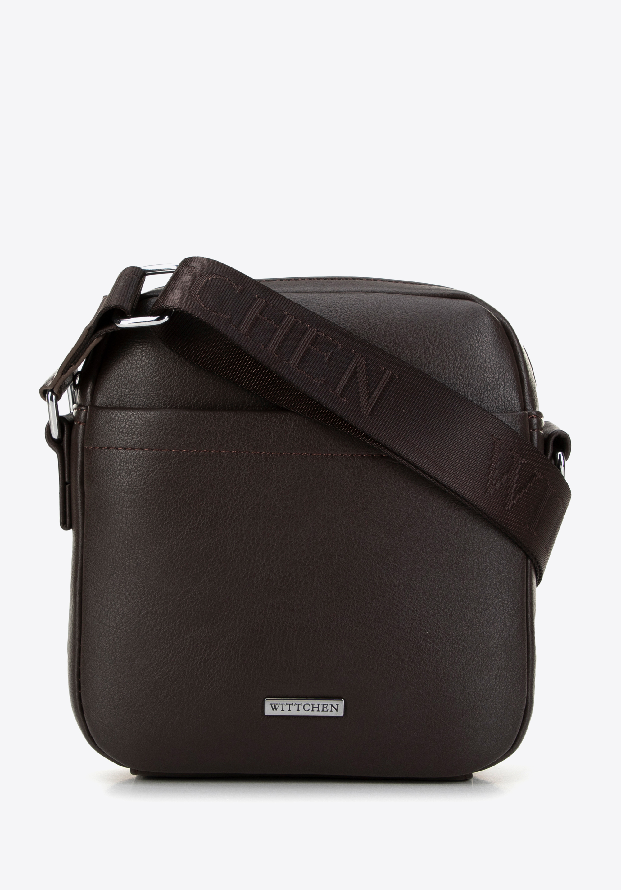 Herren Umhängetasche mit verstellbarem Schultergurt, braun, 29-4P-006-4, Bild 1