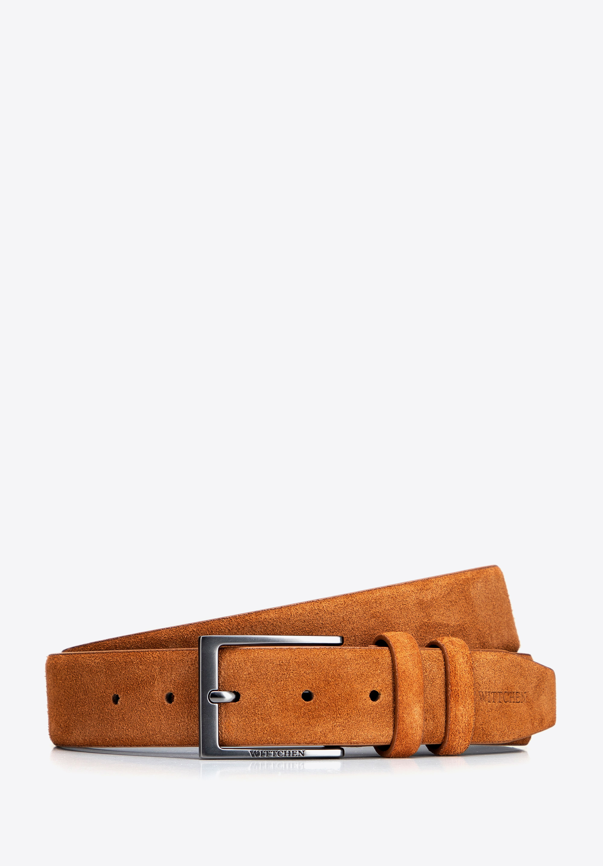 Herren-Wildledergürtel, braun, 102-8M-108-4-10, Bild 1