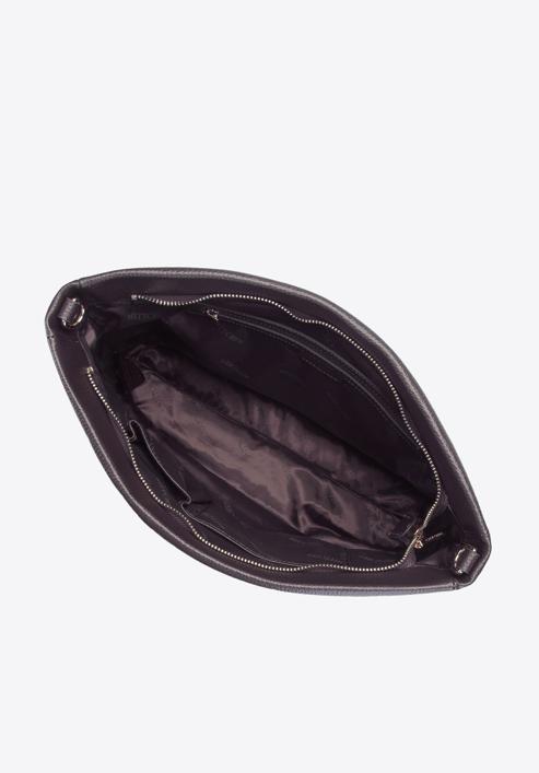 Hobo-Tasche aus Leder, braun, 93-4E-606-4, Bild 4