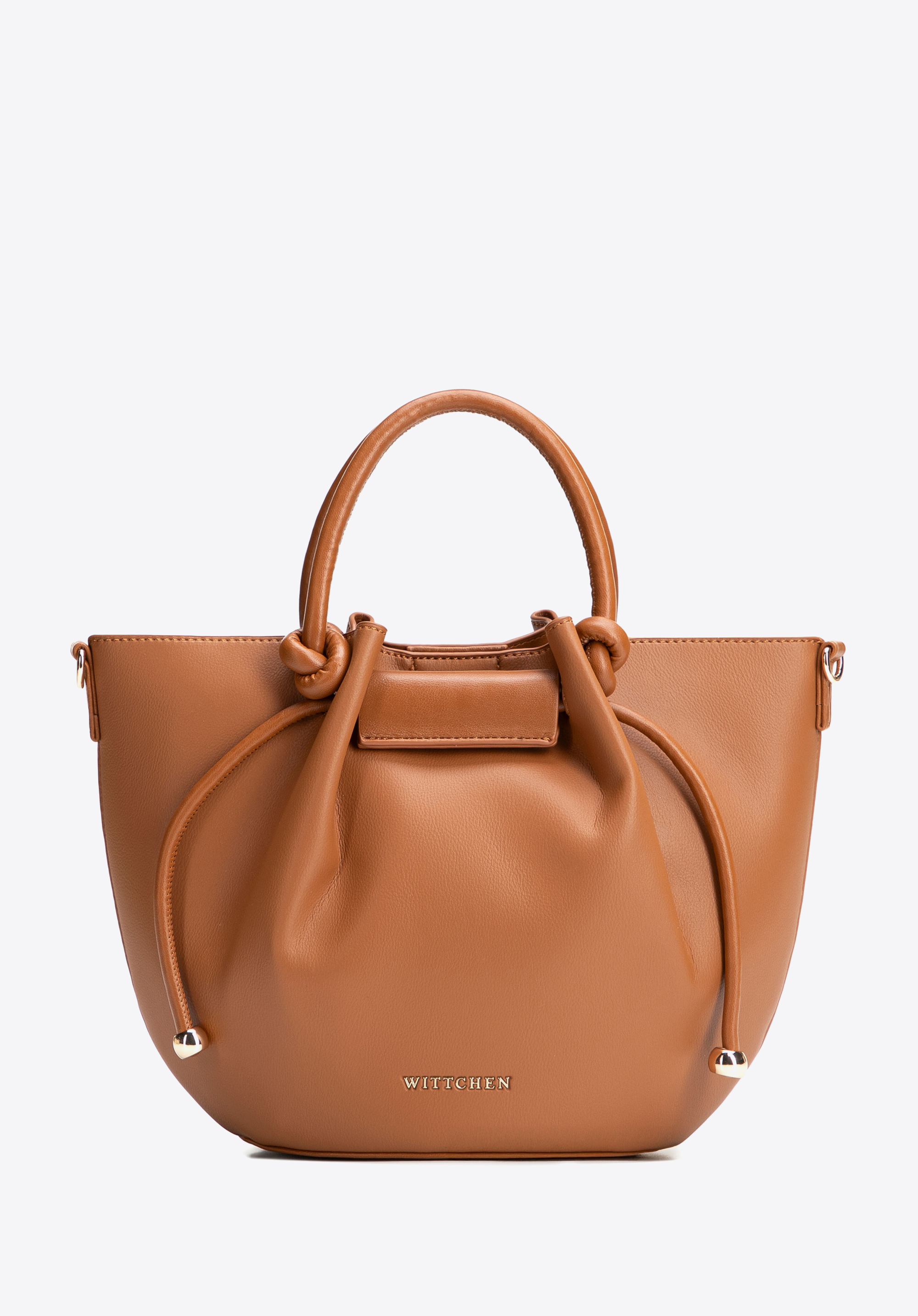 Hobo-Tasche für Damen aus Kunstleder, braun, 102-4Y-405-5, Bild 1