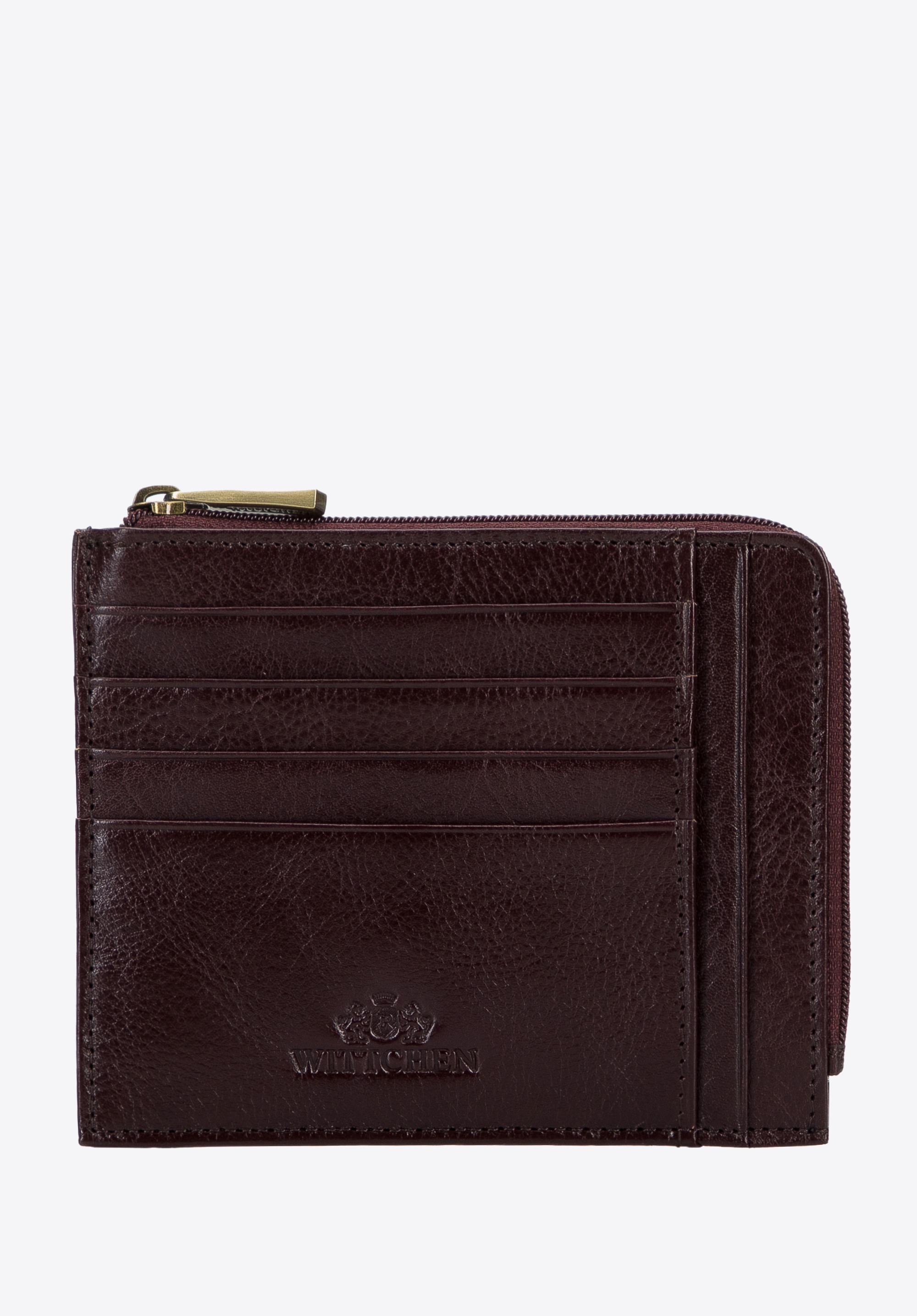 Klassisches Leder-Kartenetui, braun, 21-2-037-44, Bild 1
