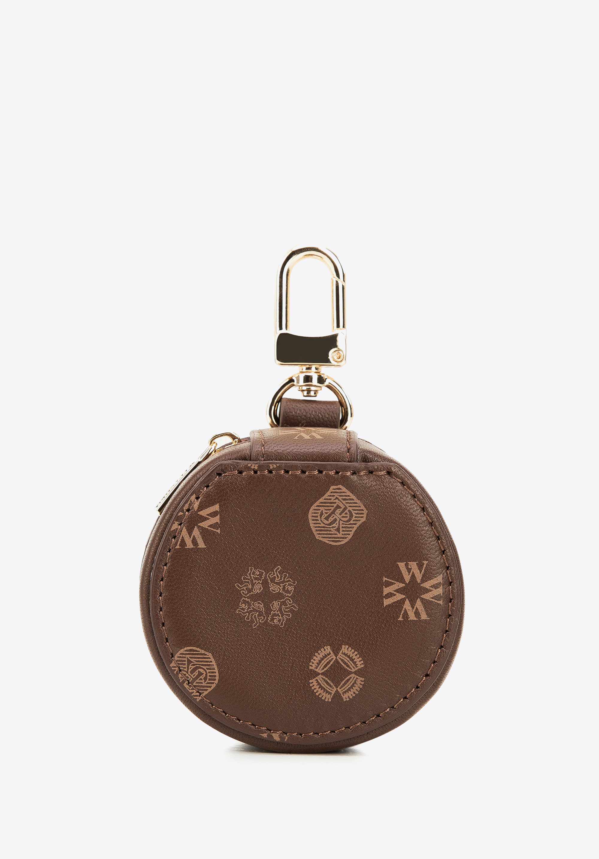 Schlüsselanhänger mit Etui aus Echtleder