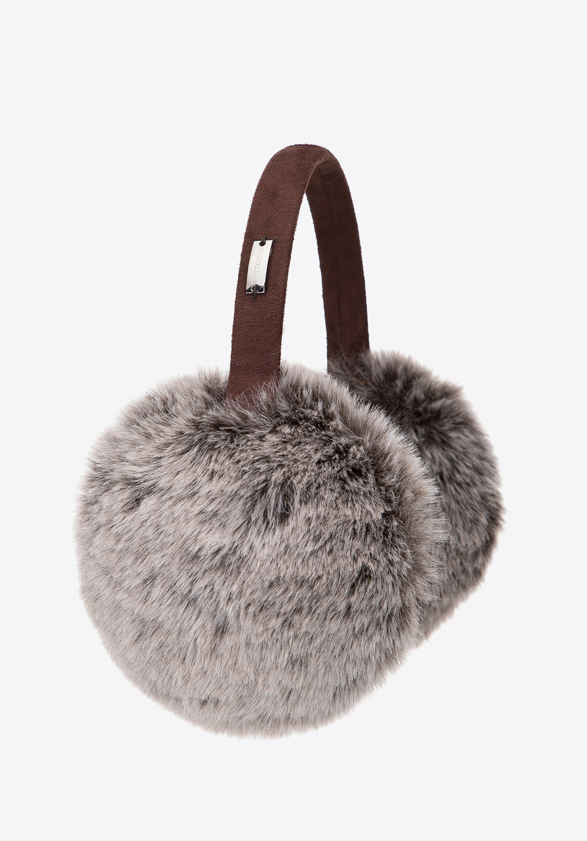 Ohrenwärmer für Damen, braun, 97-HF-018-4, Bild 1