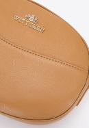 Ovale Umhängetasche für Damen aus Leder, braun, 97-4E-018-4, Bild 4