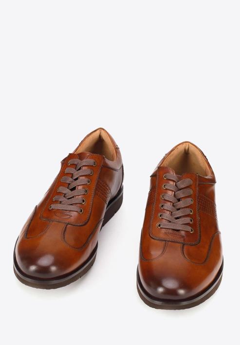 Plateau-Sneakers für Männer, braun, 93-M-507-1-39, Bild 3