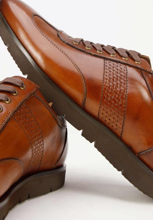 Plateau-Sneakers für Männer, braun, 93-M-507-4-40, Bild 7