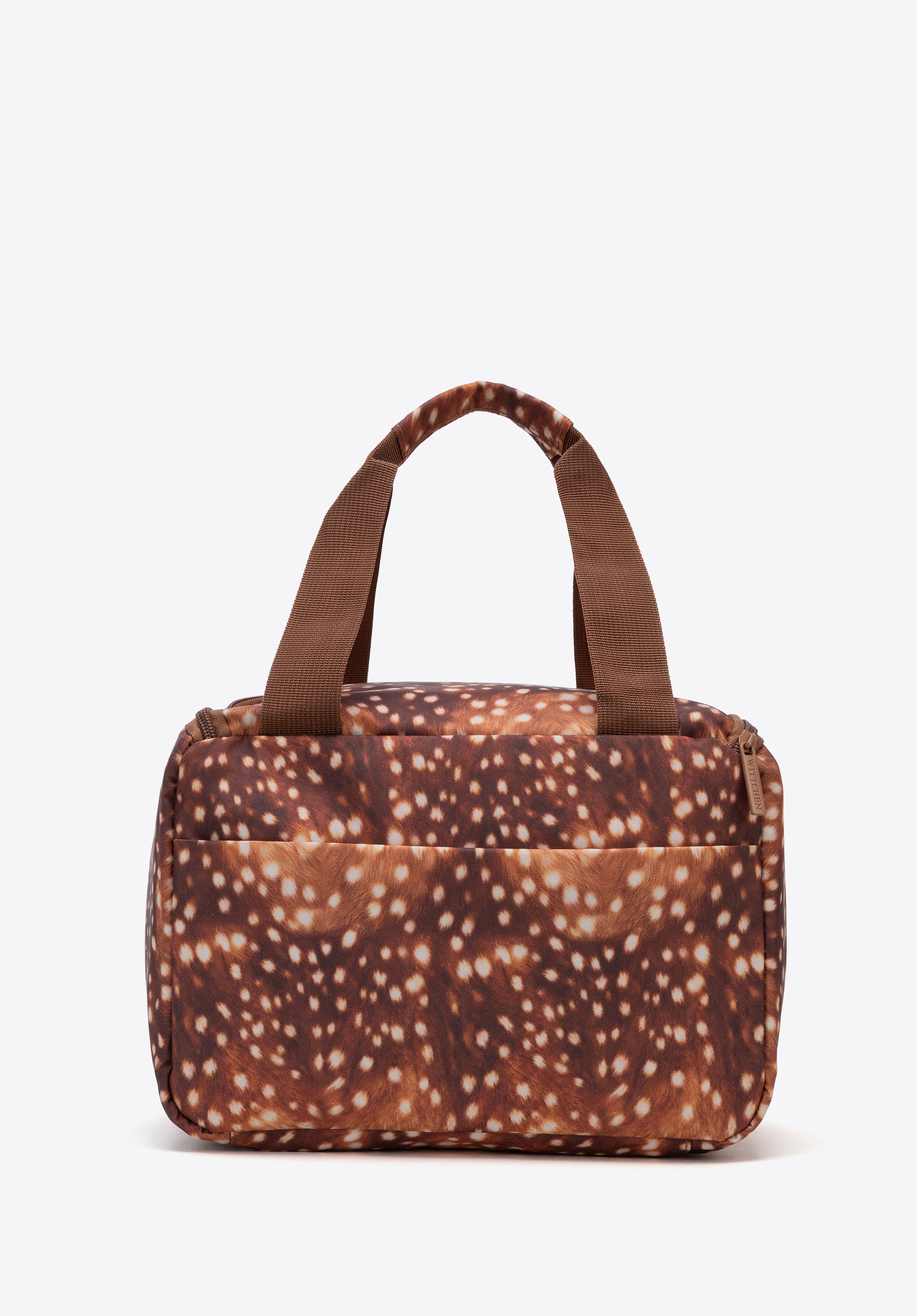 Rechteckige Lunchbox-Tasche, braun, 56-3-020-44, Bild 1