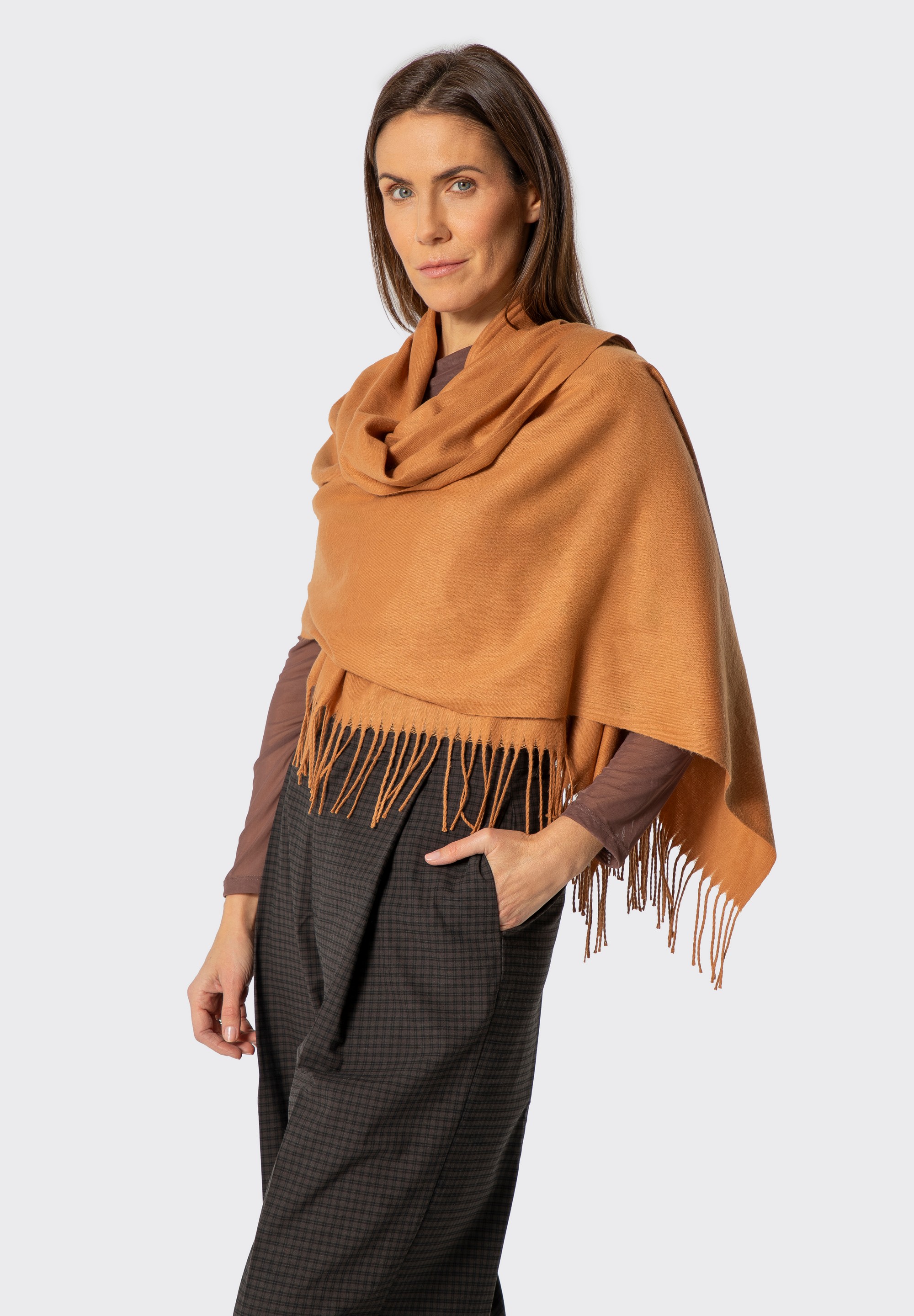 Schal, braun, 101-7F-100-5, Bild 1