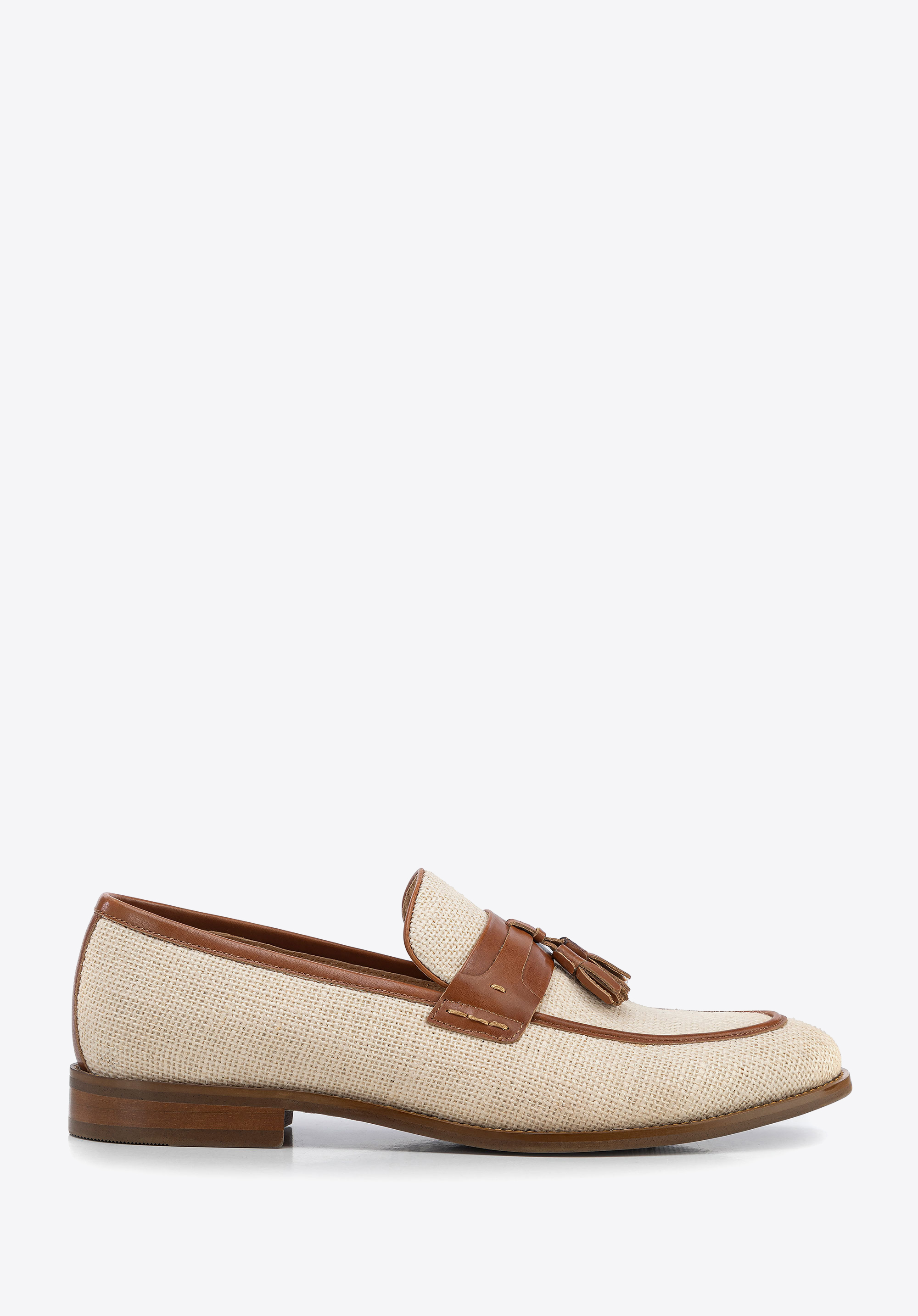 Tassel-Loafer für Herren, beige-braun, 100-M-701-5-45, Bild 1