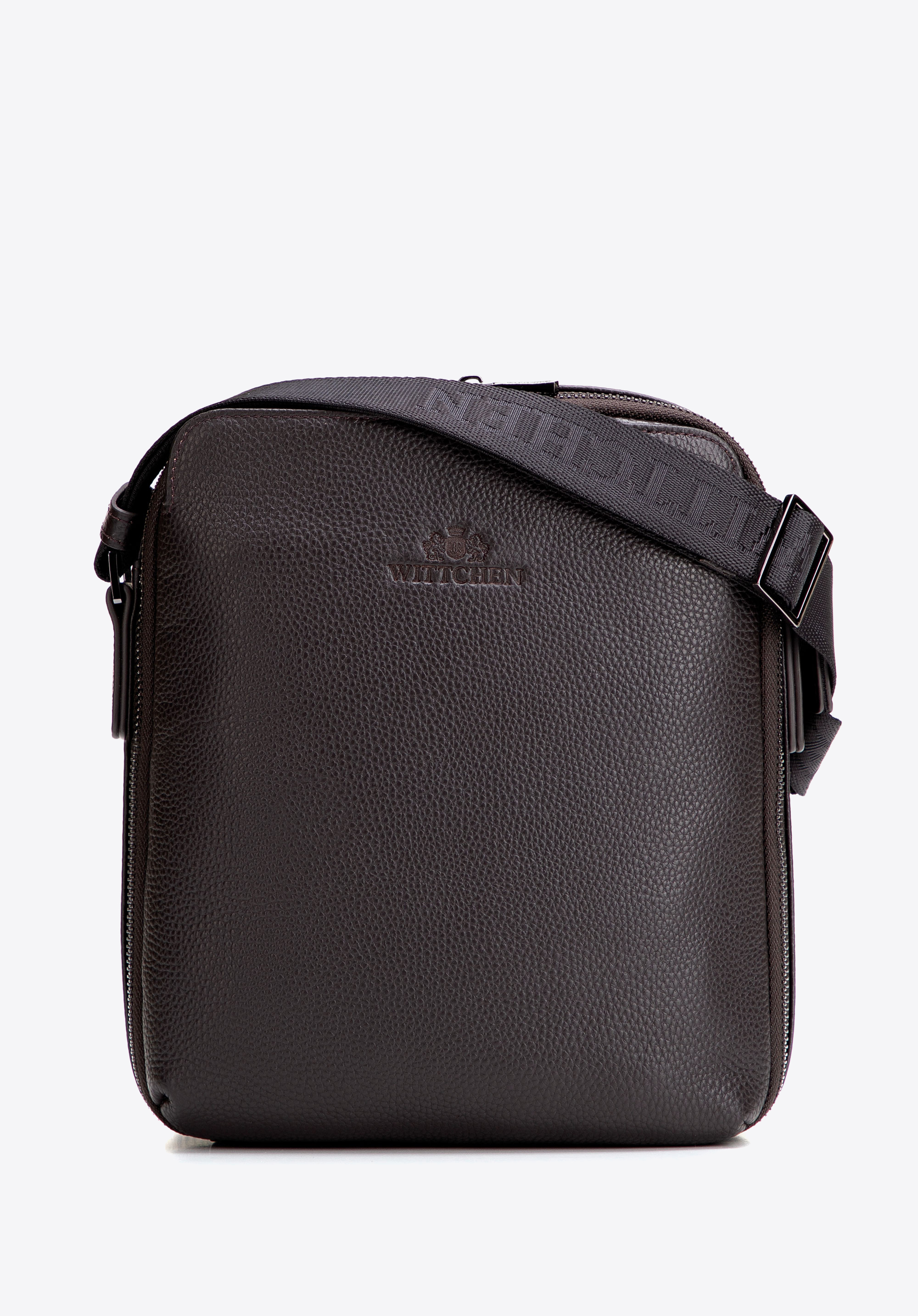 Umhängetasche aus Leder für Herren, braun, 29-4U-309-4, Bild 1