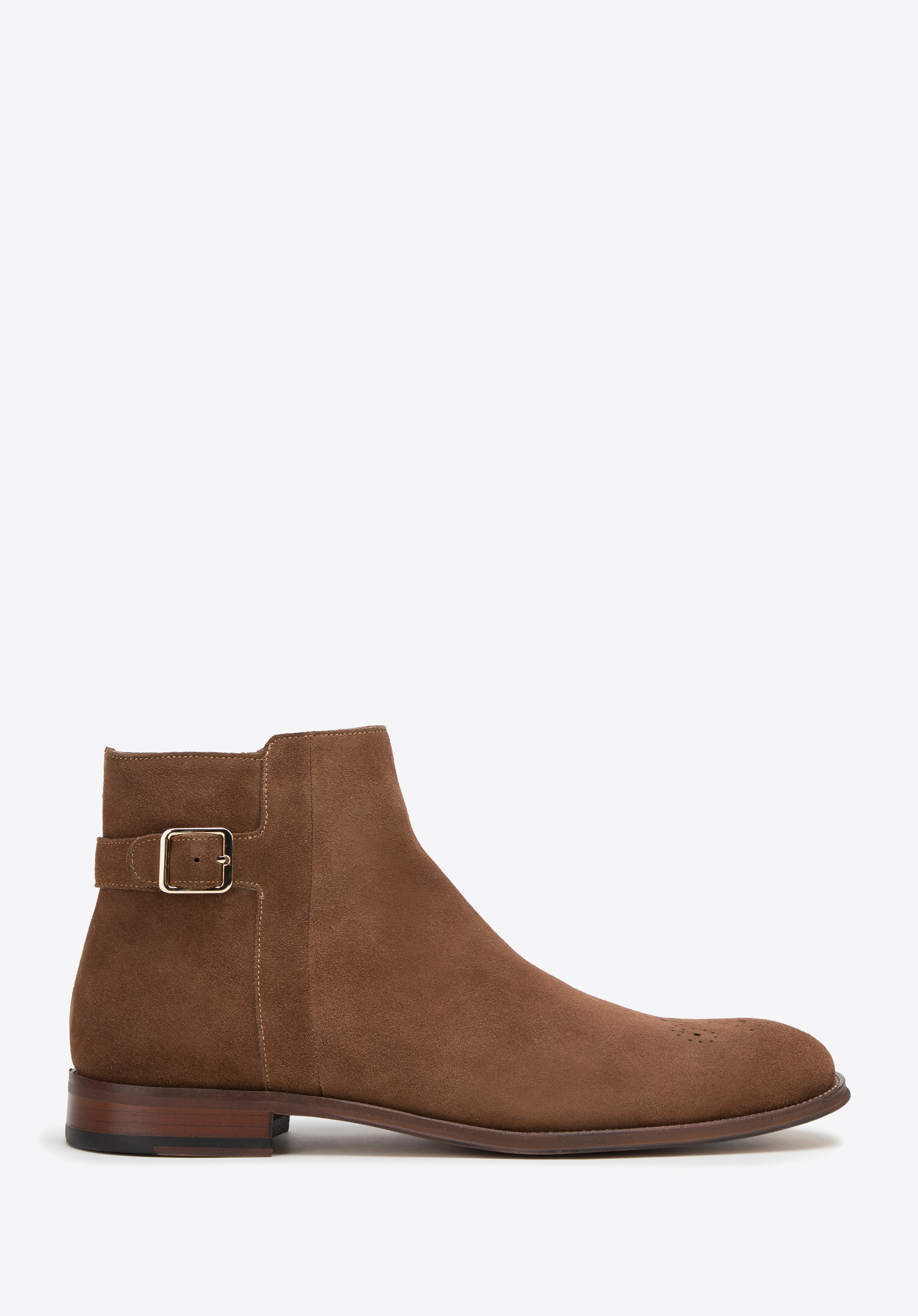 Wildleder-Pantoffeln für Männer, braun, 98-M-703-4-40, Bild 1