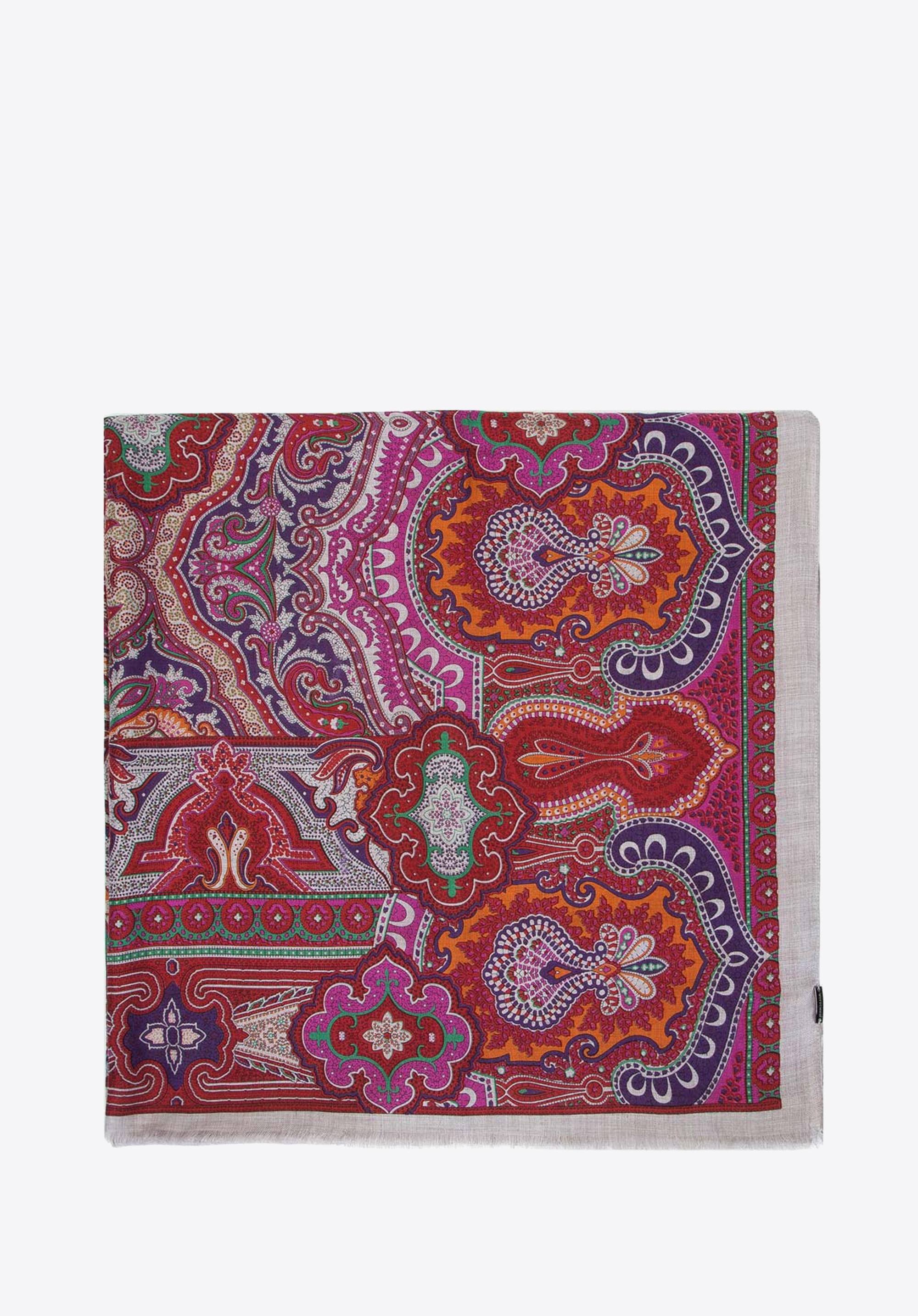 DAMENSCHAL MIT ORIENTALISCHEM MUSTER, bunt, 91-7D-X03-X1, Bild 1
