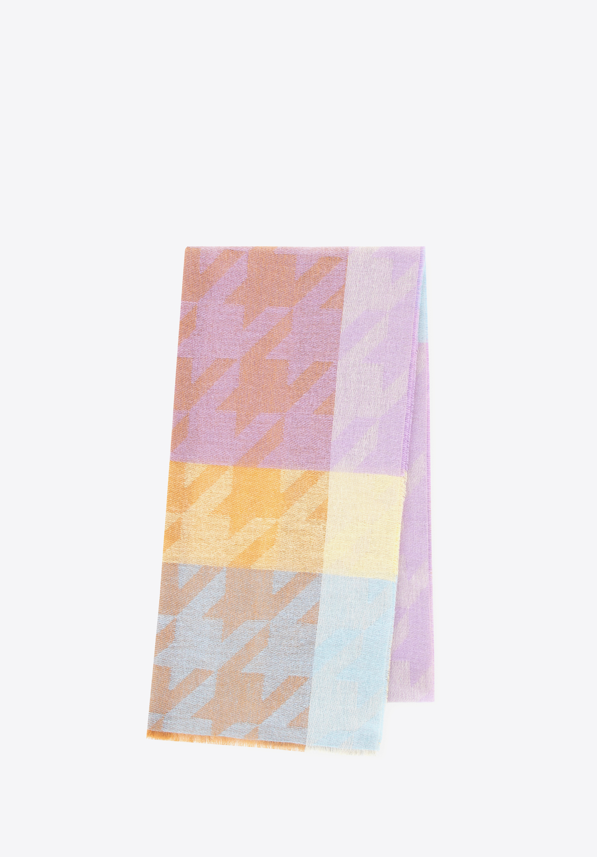 Mehrfarbiger Damenschal, bunt, 100-7D-007-X2, Bild 1