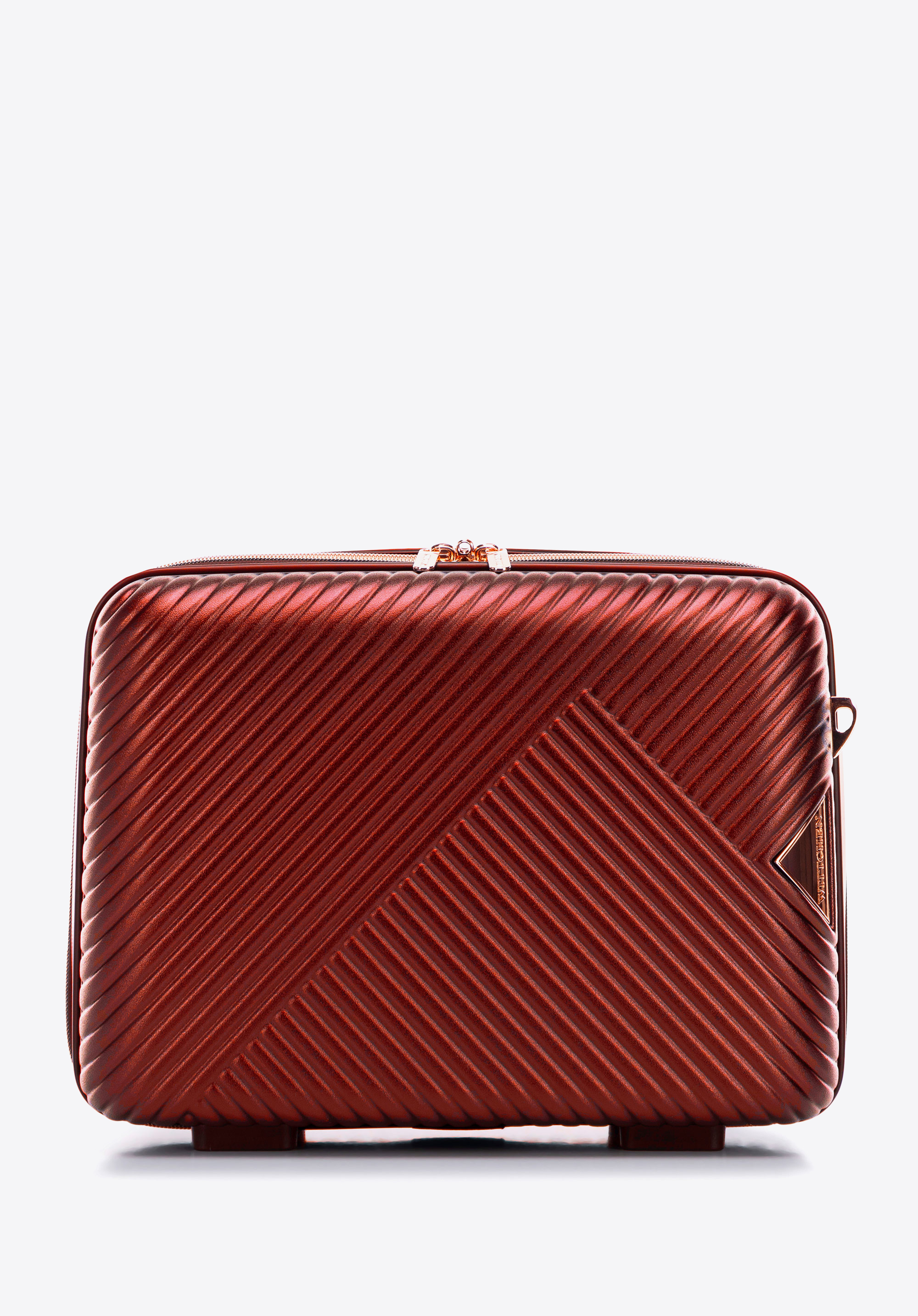 Beauty Case aus Polycarbonat, burgunderrot, 56-3P-844-35, Bild 1