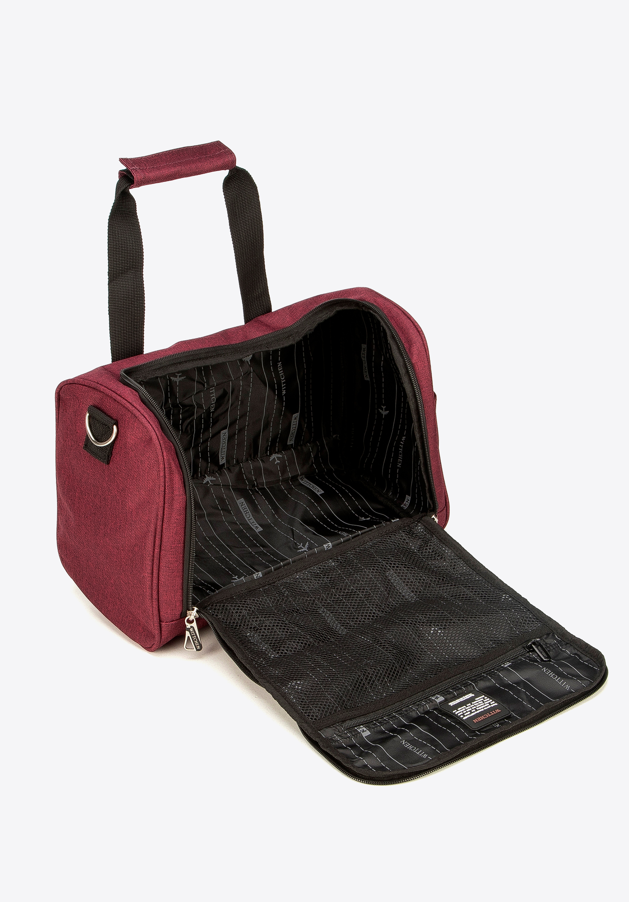 KLEINE REISETASCHE, burgunderrot, 56-3S-941-35, Bild 1