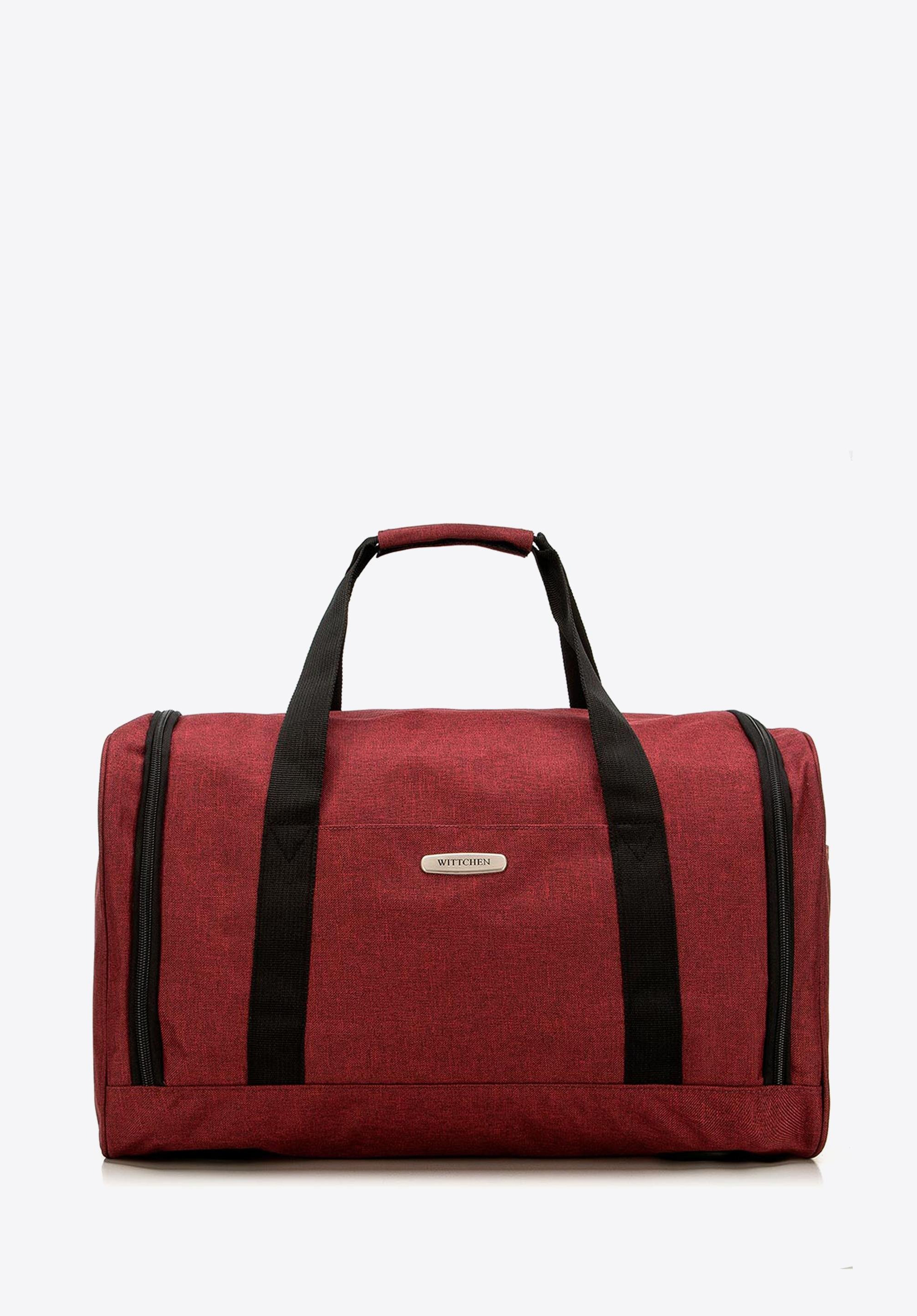 Mittelgroße Reisetasche, burgunderrot, 56-3S-942-35, Bild 1
