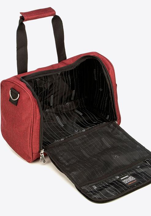 Cestovní taška, burgundová, 56-3S-941-35, Obrázek 4