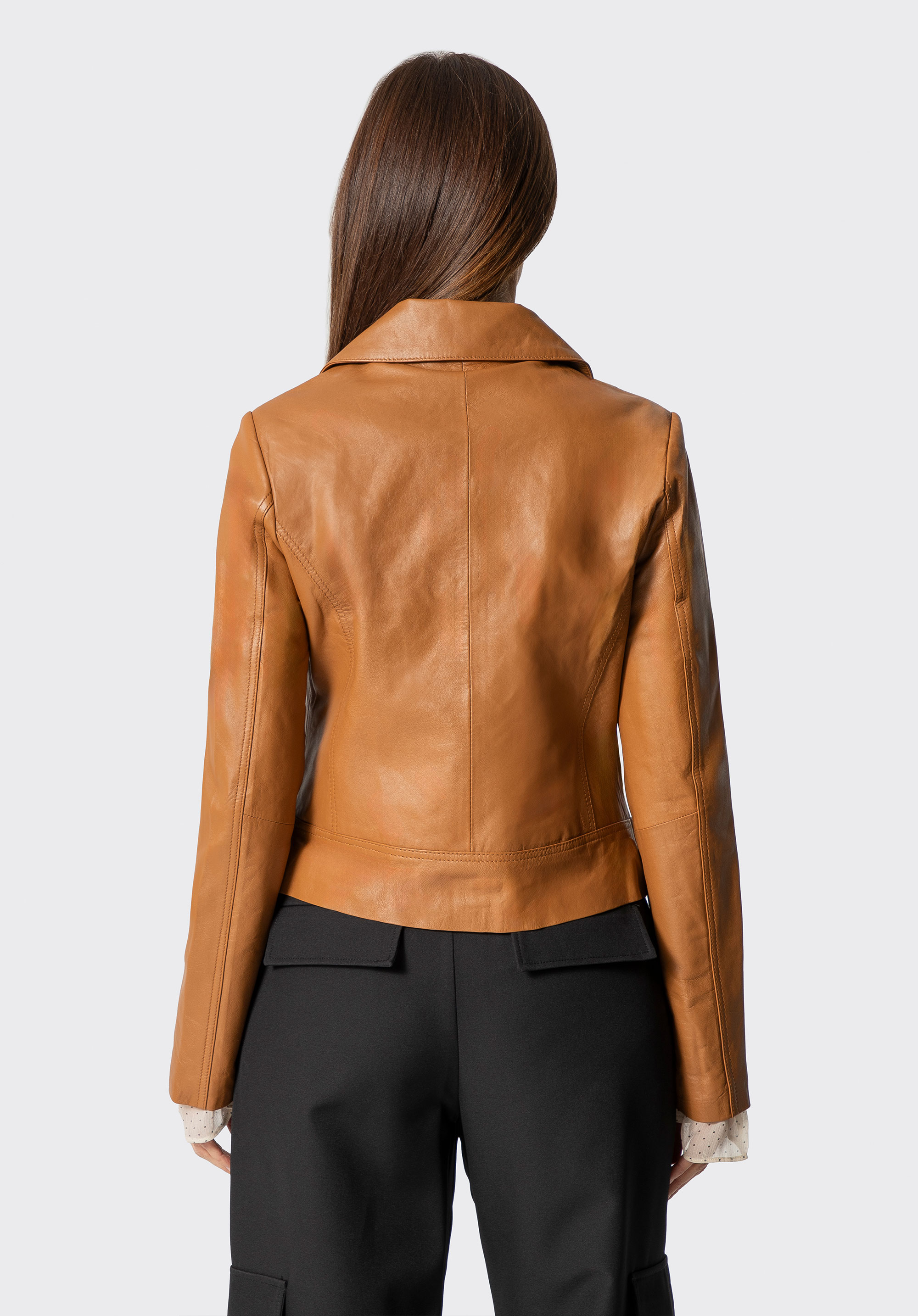 Női bőr motoros kabát, Carmel, 100-09-804-5-L, Fénykép 1