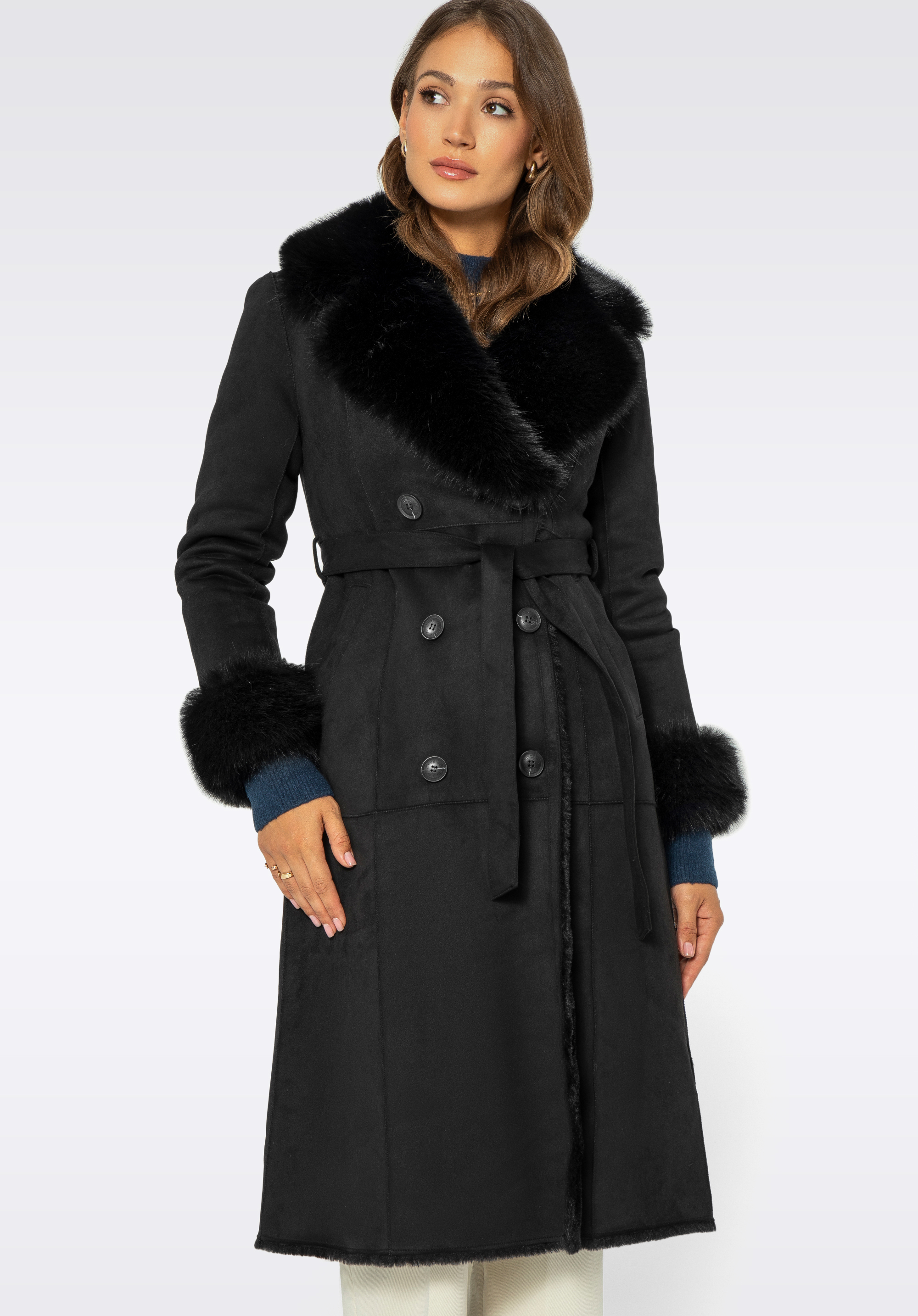 Bunda, černá, 99-9W-005-1-XL, Obrázek 1