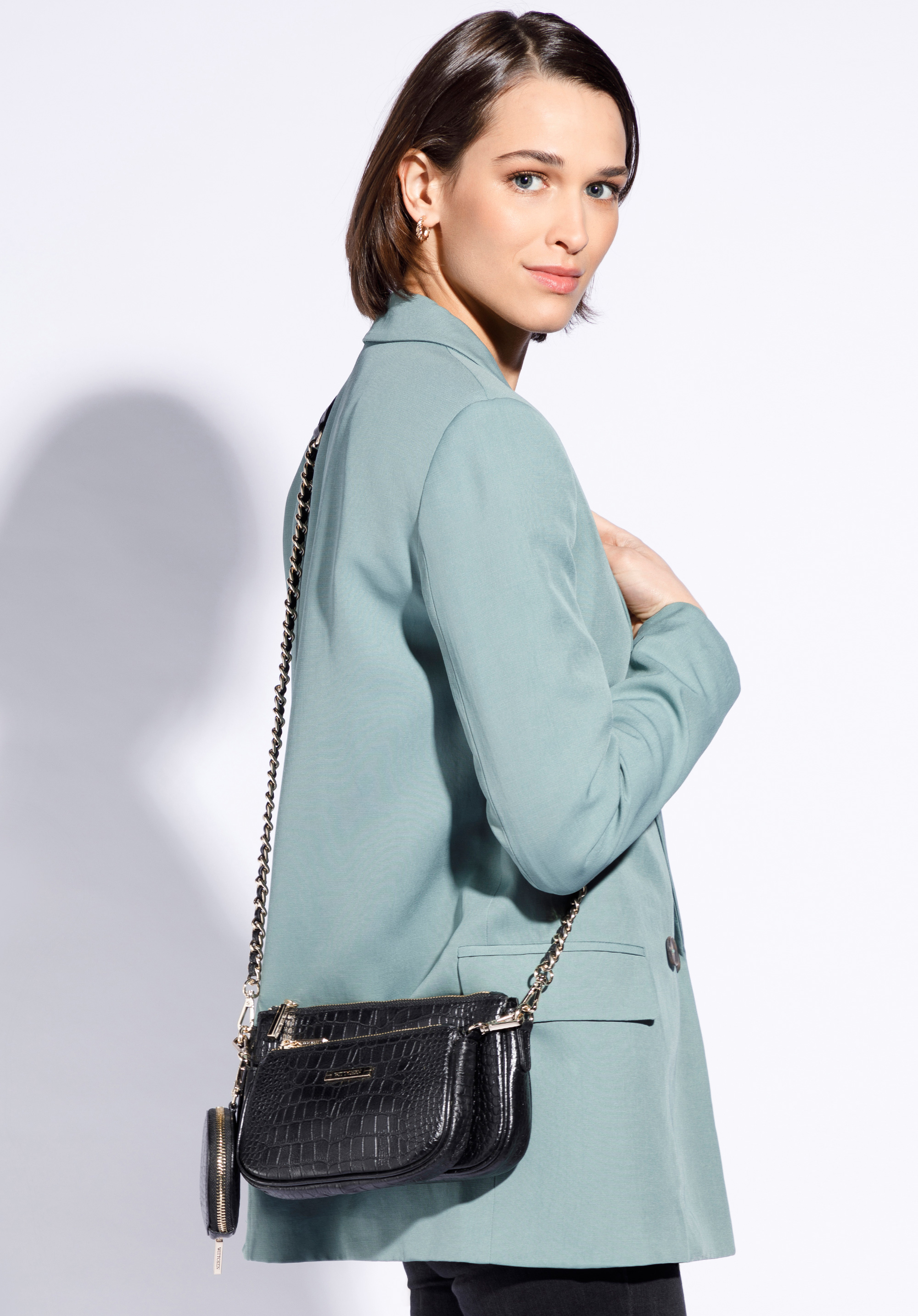 Cross body bag, černá, 29-4E-011-10, Obrázek 1