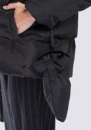 Dámská bunda, černá, 89-9D-405-1-2X, Obrázek 7