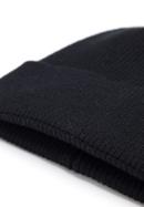 Dámská čepice, černá, 95-HF-021-1, Obrázek 2