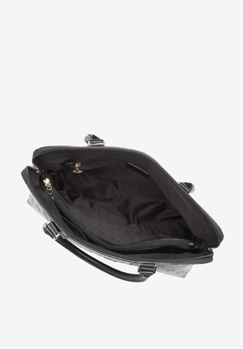 Dámská kabelka, černá, 34-4-238-1, Obrázek 3
