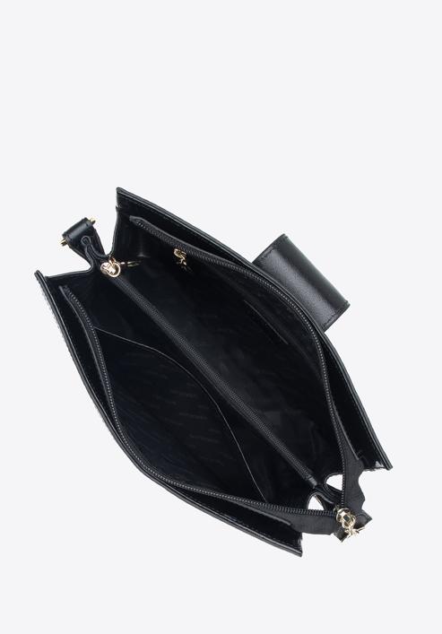Dámská kabelka, černá, 34-4-240-FF, Obrázek 3