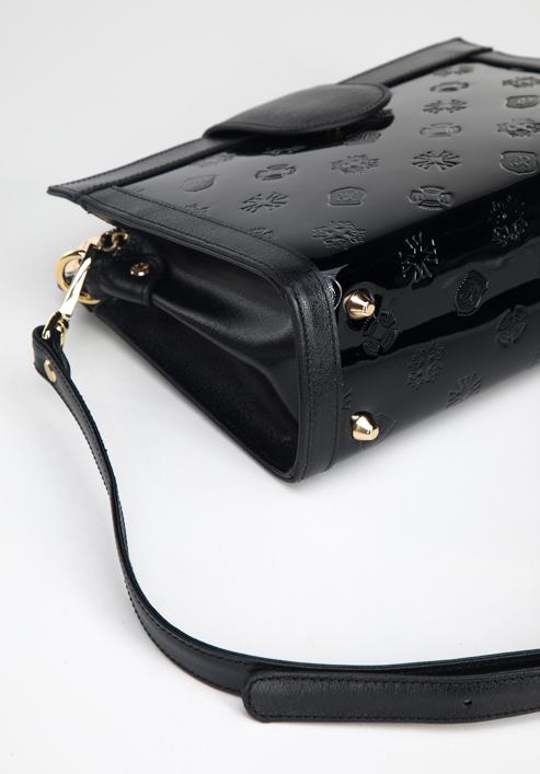 Dámská kabelka, černá, 34-4-240-FF, Obrázek 4