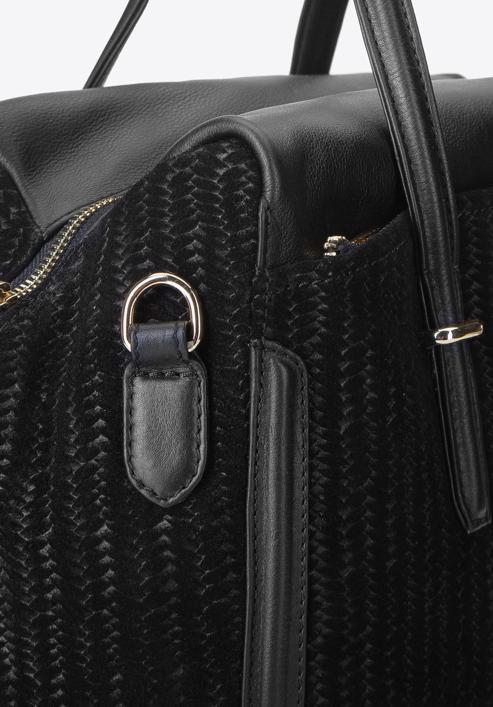 Dámská kabelka, černá, 93-4E-213-1, Obrázek 4