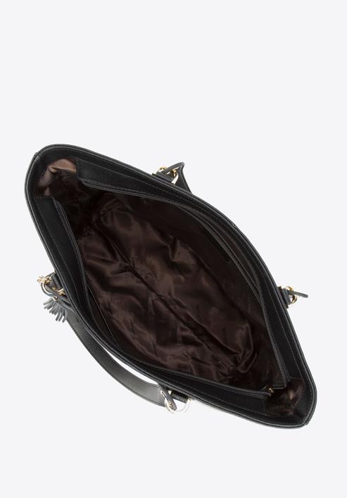 Dámská kabelka, černá, 95-4E-641-Z, Obrázek 4