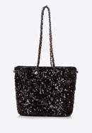 Dámská kabelka na řetízku, černá, 98-4Y-024-X, Obrázek 2