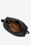 Dámská kabelka s krystaly, černá, 98-4Y-018-S, Obrázek 4