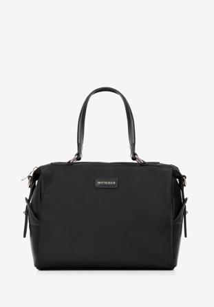 Dámská kabelka s nylonu, černá, 97-4Y-104-1, Obrázek 1