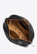 Dámská kabelka vyrobená z šikmo prošívané ekologické kůže, černá, 97-4Y-758-1, Obrázek 4