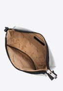 Dámská kabelka z matné ekologické kůže s řetízkem, černá, 97-4Y-624-P, Obrázek 3