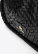 Dámská kožená kabelka, černá, 97-4E-508-1, Obrázek 4