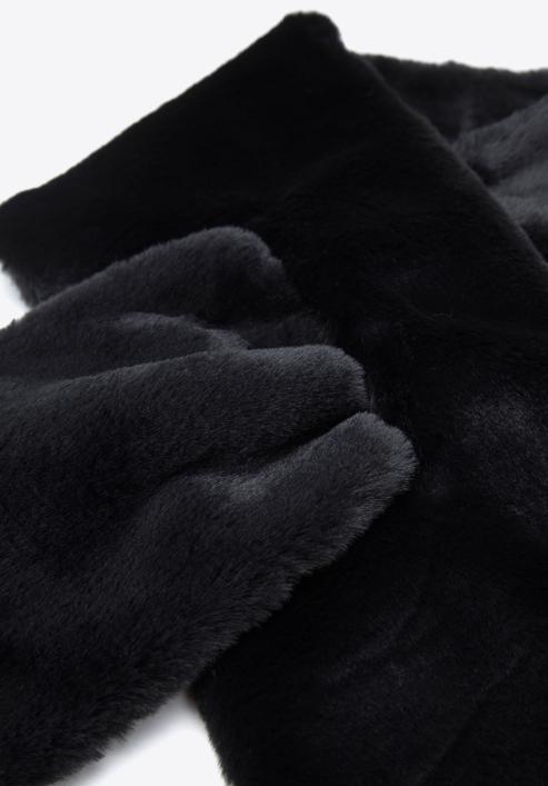 Dámská šála, černá, 95-7F-003-8, Obrázek 3