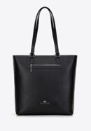 Dámská velká kožená nákupní taška, černá, 29-4E-018-N, Obrázek 2