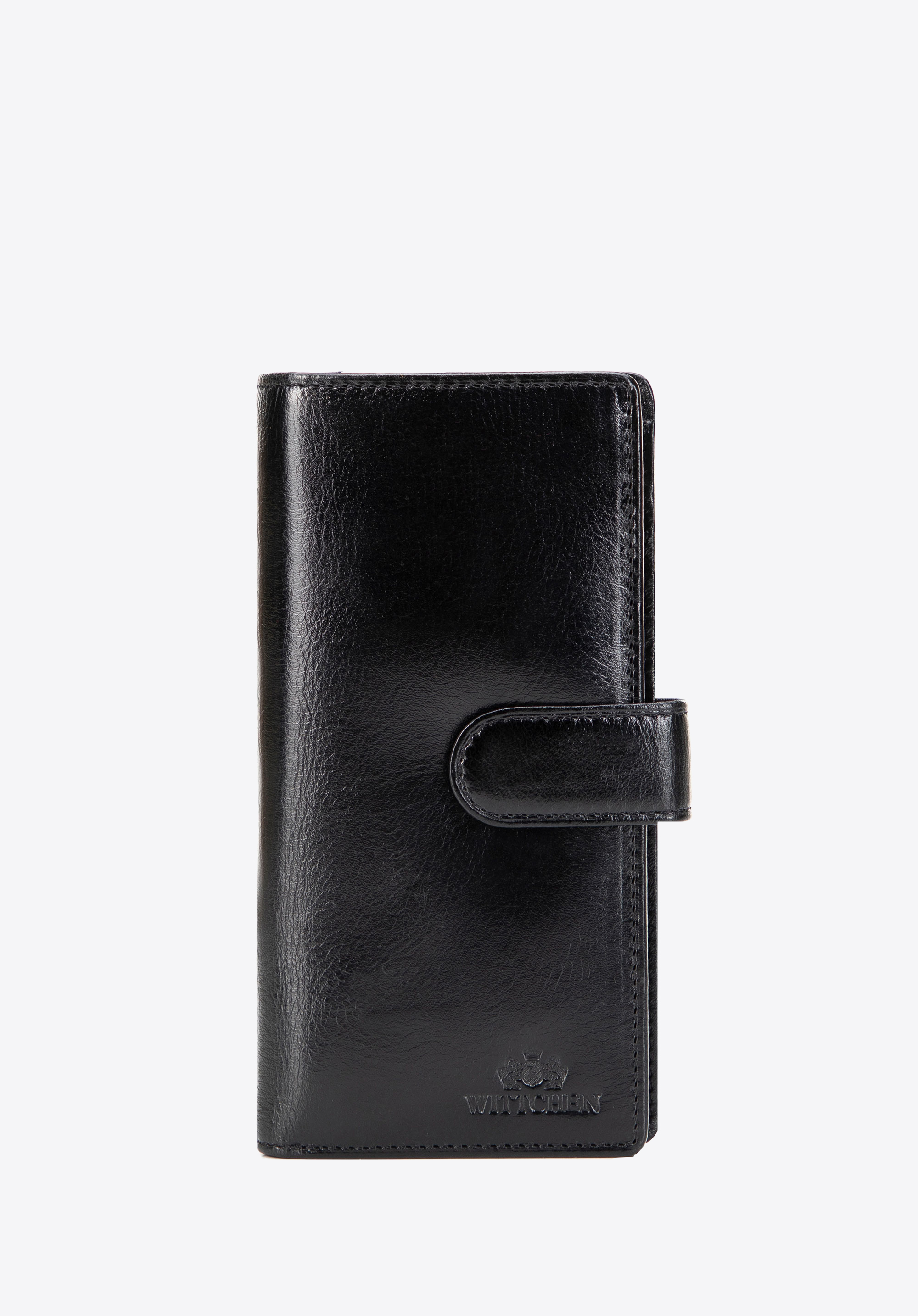 Dámská vertikální kožená peněženka