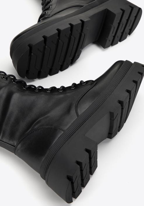 Dámské boty na vysoké platformě, černá, 97-DP-802-1-36, Obrázek 6