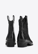 Dámské kovbojské boty s výšivkou, černá, 97-DP-806-1-35, Obrázek 4