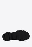 Dámské lakované vysoké boty s řetízkem, černá, 97-D-502-1L-40, Obrázek 5