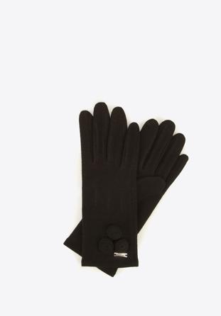 Dámské rukavice, černá, 47-6-114-1-U, Obrázek 1