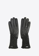 Dámské rukavice, černá, 39-6L-214-1-S, Obrázek 3