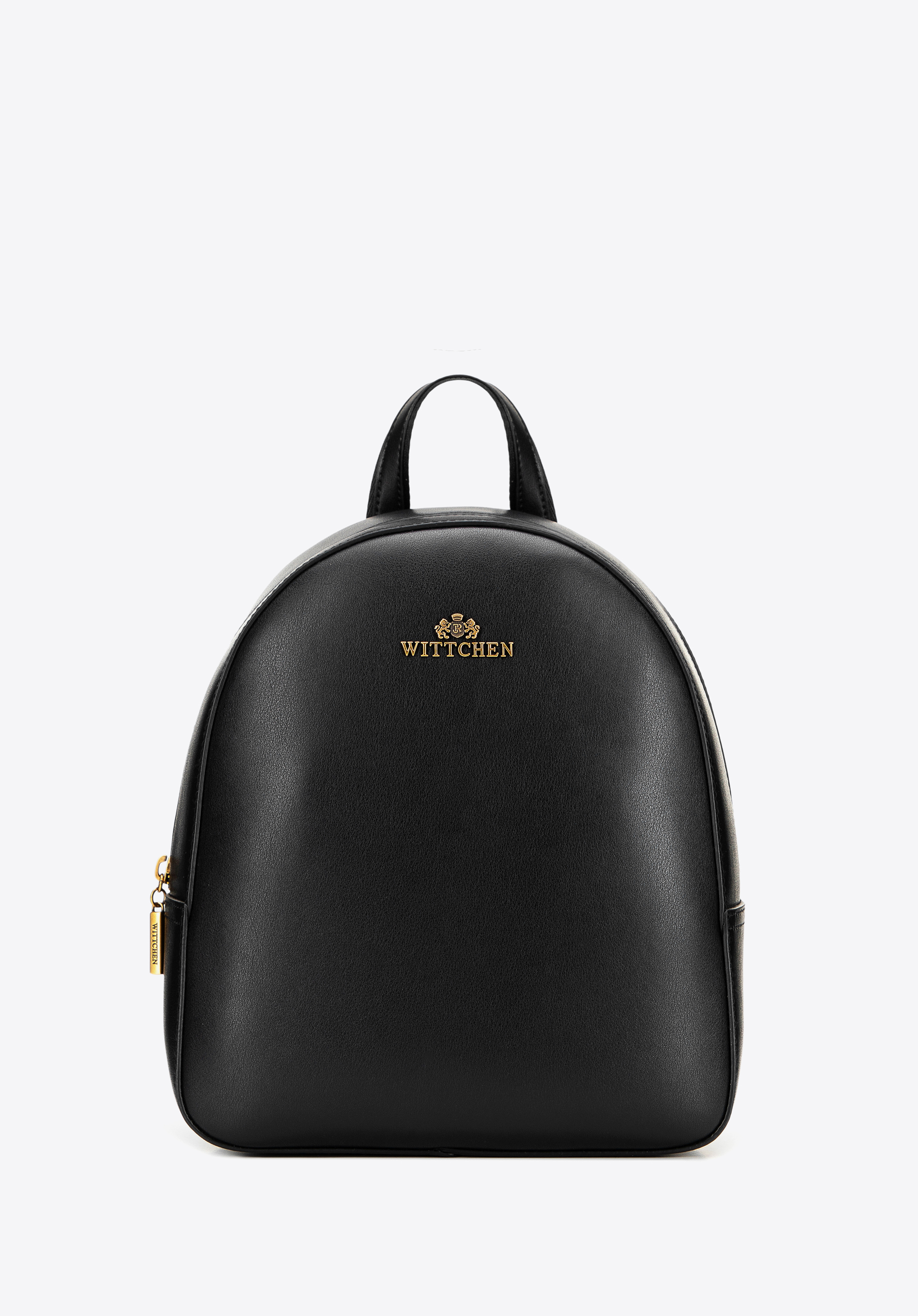 Dámský batoh z hladké kůže