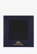 Jednobarevný hedvábný kapesníček, černá, 96-7P-001-5, Obrázek 4