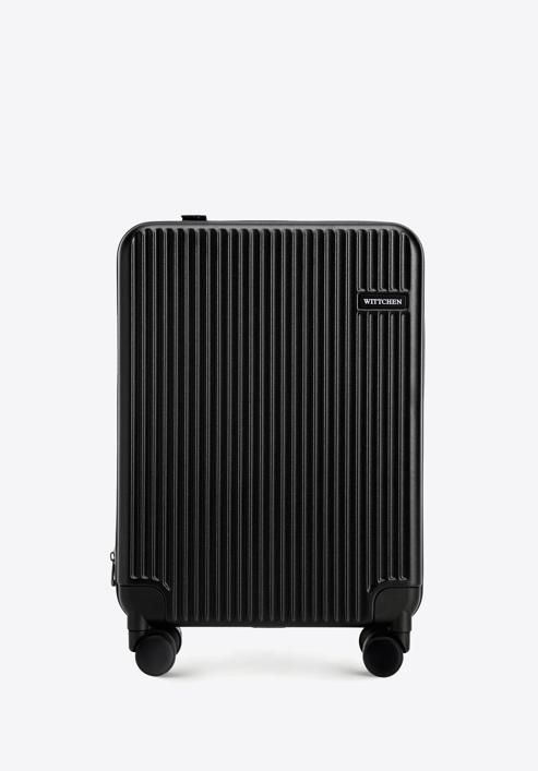 Kabinové zavazadlo s polykarbonátů, černá, 56-3P-401-10, Obrázek 1