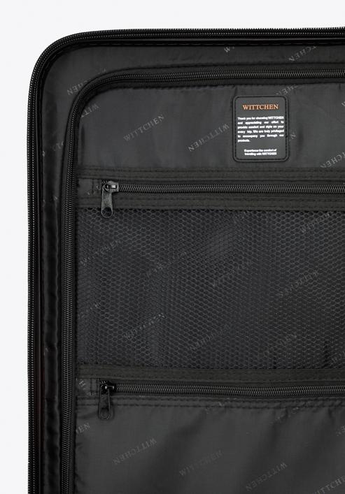 Kabinové zavazadlo s polykarbonátů, černá, 56-3P-401-10, Obrázek 12