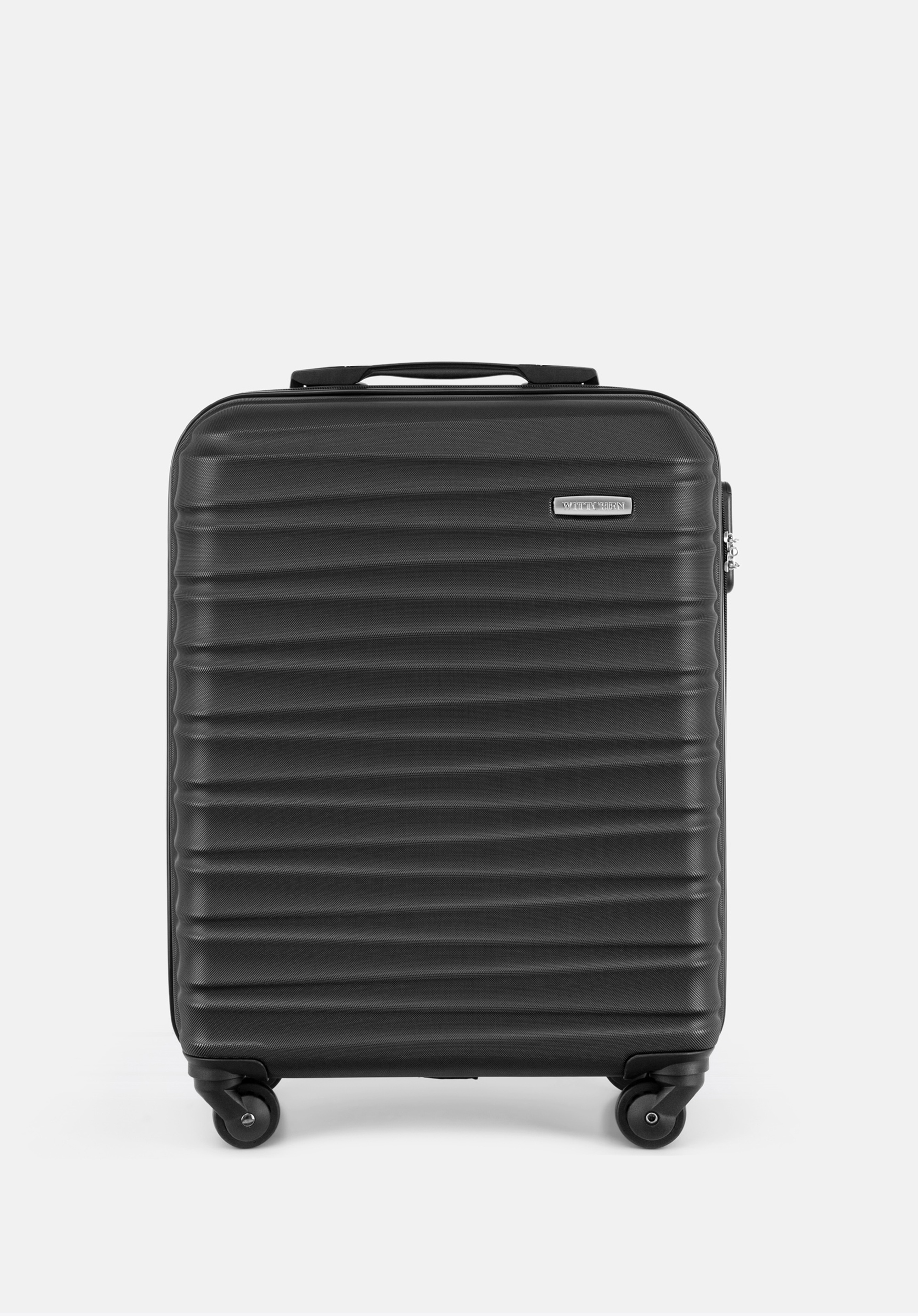 Kabinový cestovní kufr, černá, 56-3A-311-11, Obrázek 1